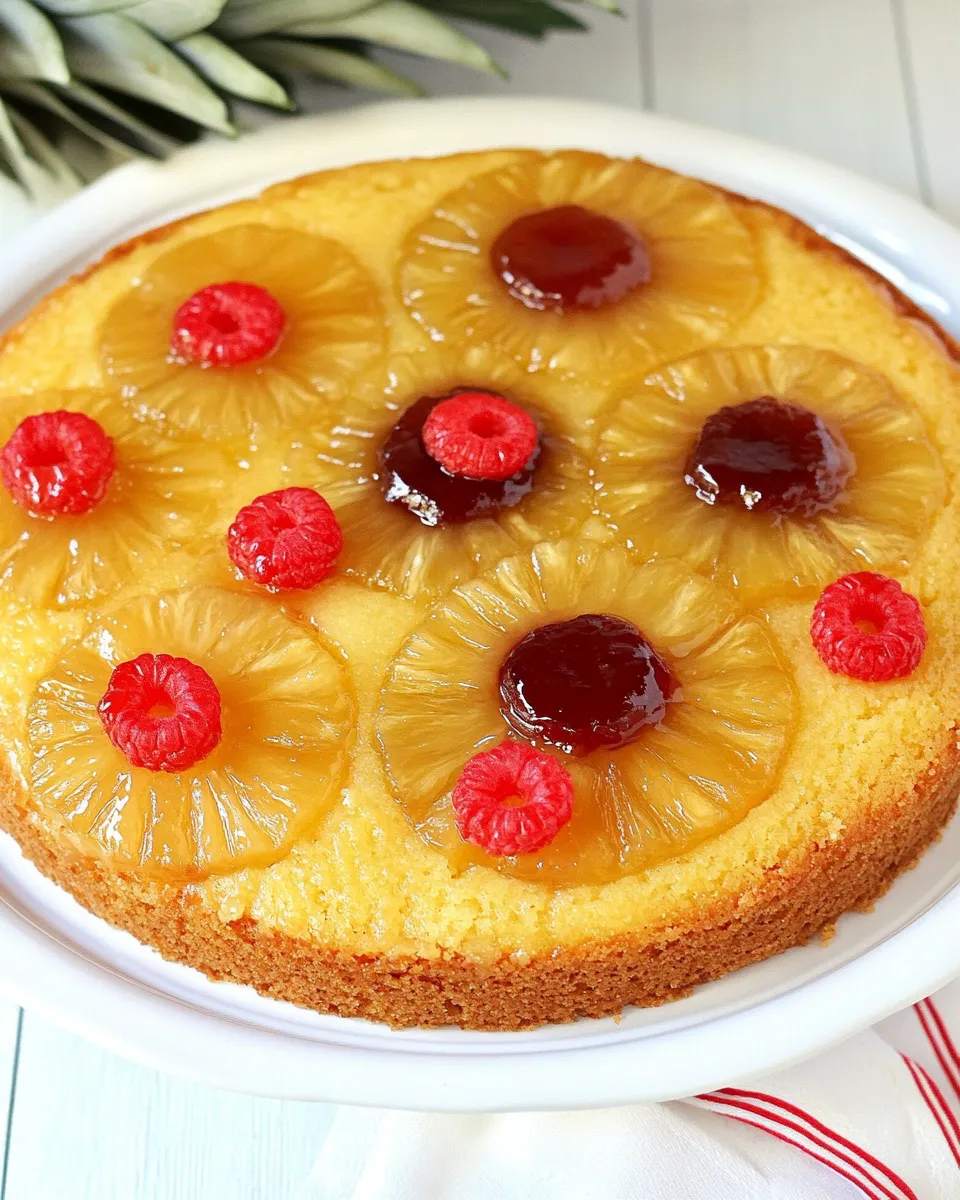 Delicious Easy Pineapple Upside Down Cake picture