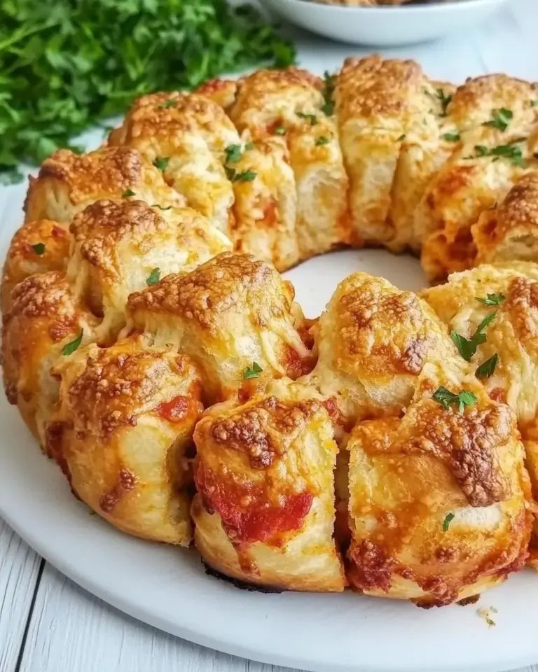 Homemade Easy Pull-Apart Pizza Bread photo