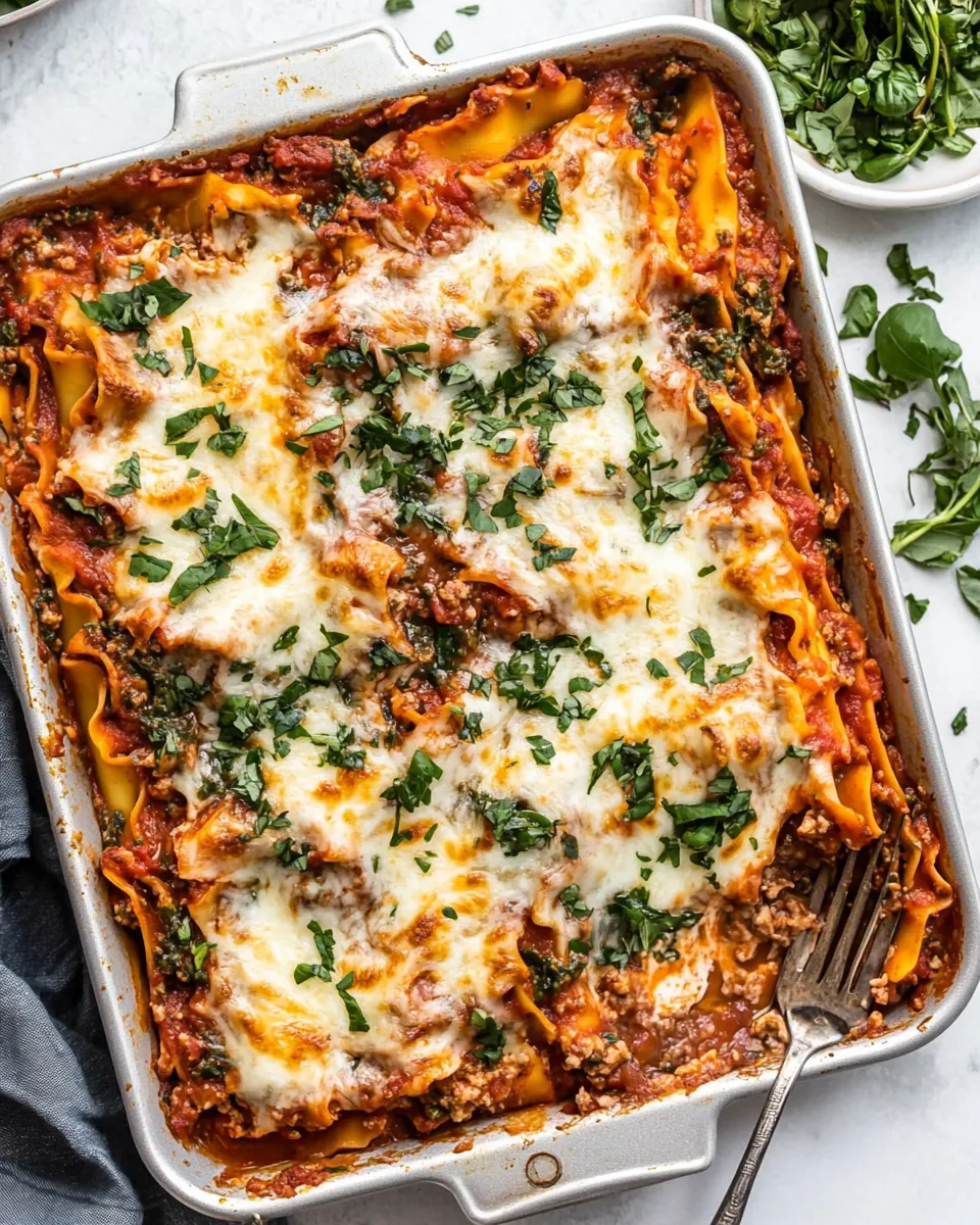Classic Easy Sheet Pan Lasagna image