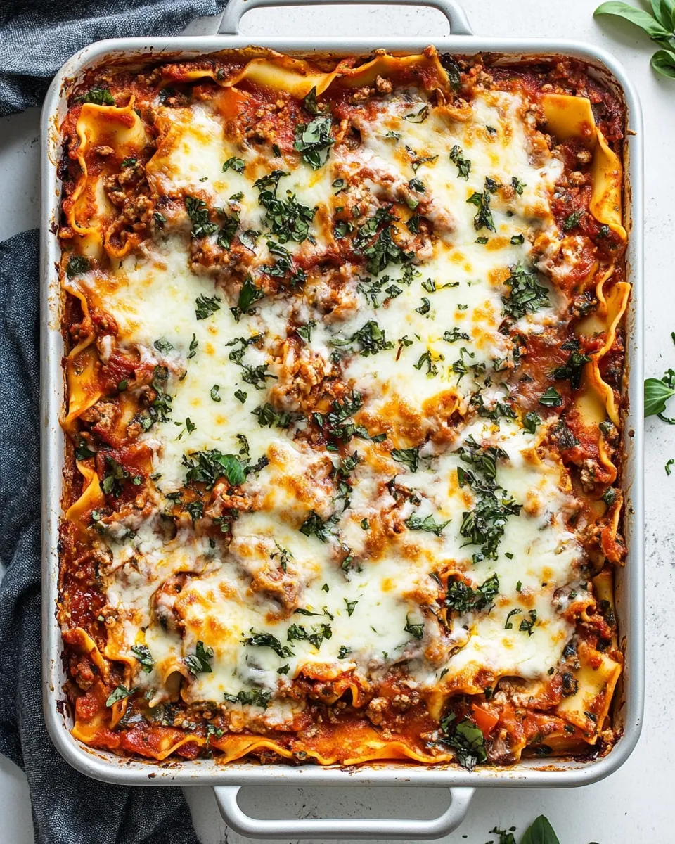 Delicious Easy Sheet Pan Lasagna picture
