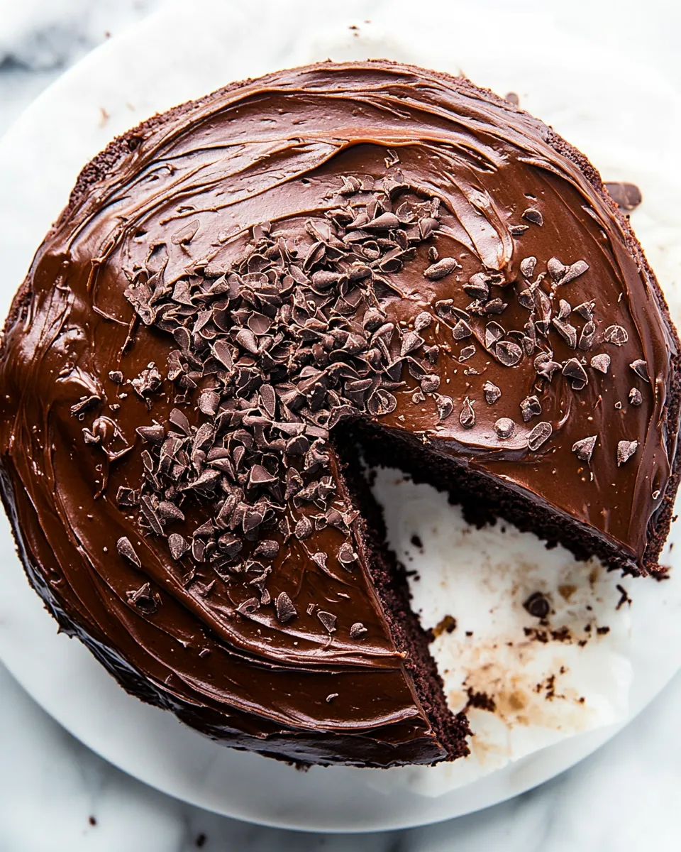 Best Easy Single Layer Chocolate Cake picture