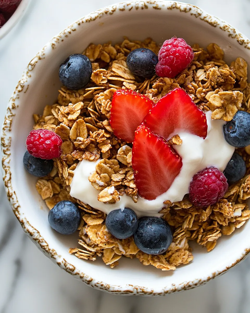 Classic Easy Stovetop Granola image