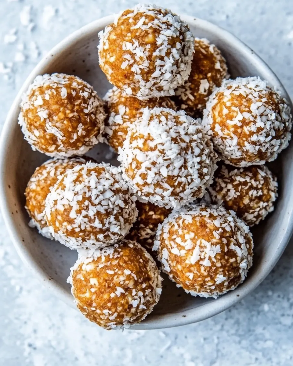 Delicious Easy Tahini Bliss Balls recipe photo