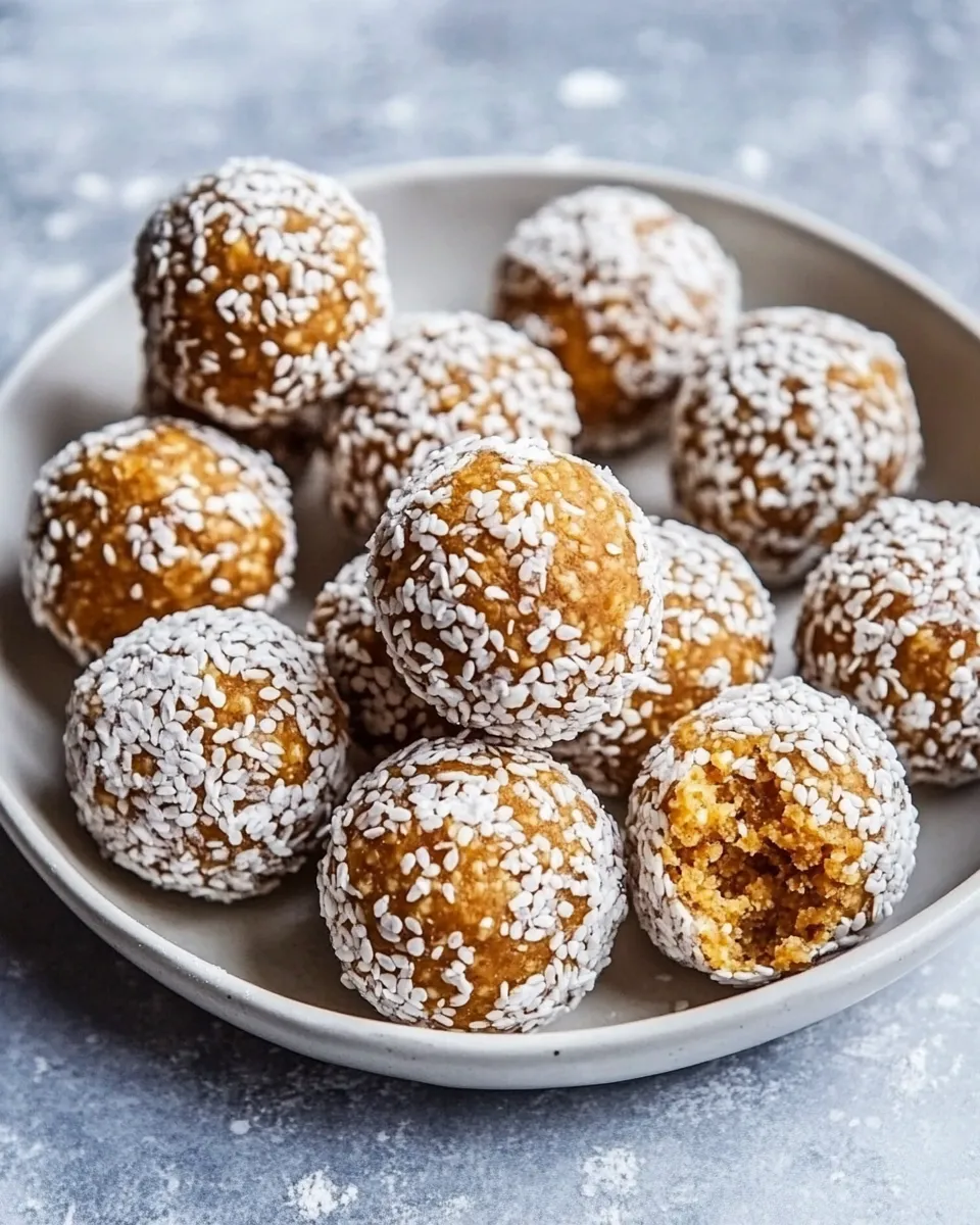 Quick Easy Tahini Bliss Balls shot