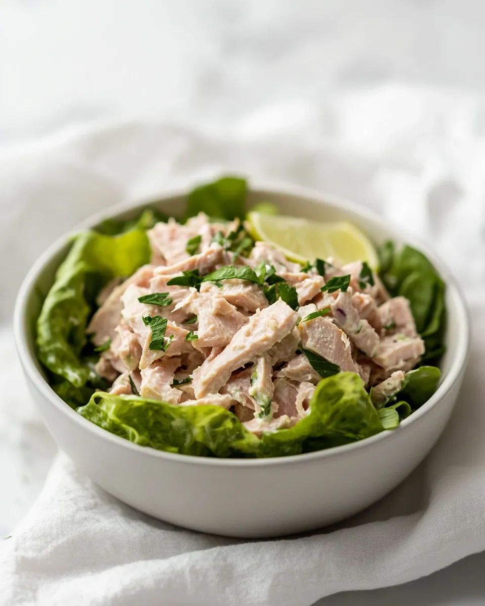 Quick Easy Tuna Salad Recipe shot