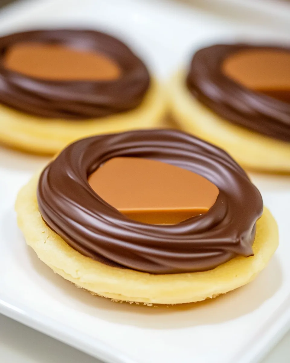 Homemade Easy Twix Cookies photo