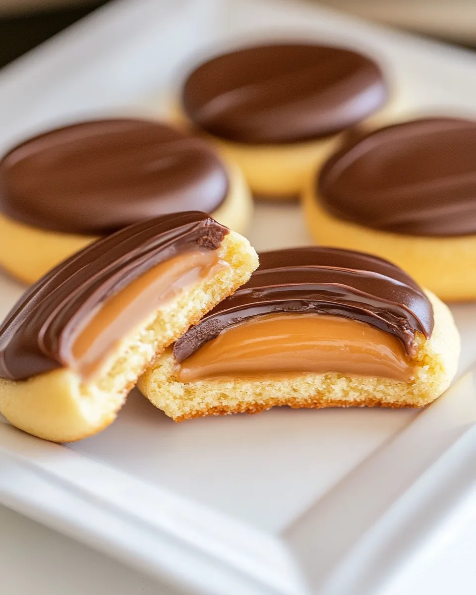 Quick Easy Twix Cookies picture