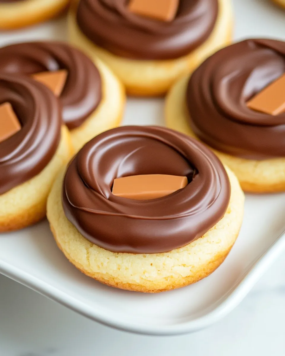 Best Easy Twix Cookies shot