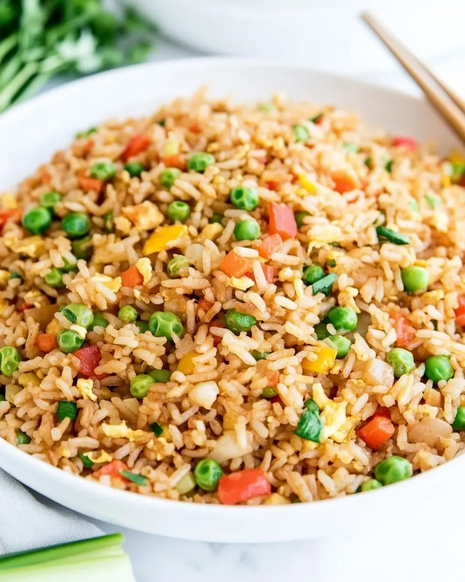 Classic Easy Vegetable Fried Rice image
