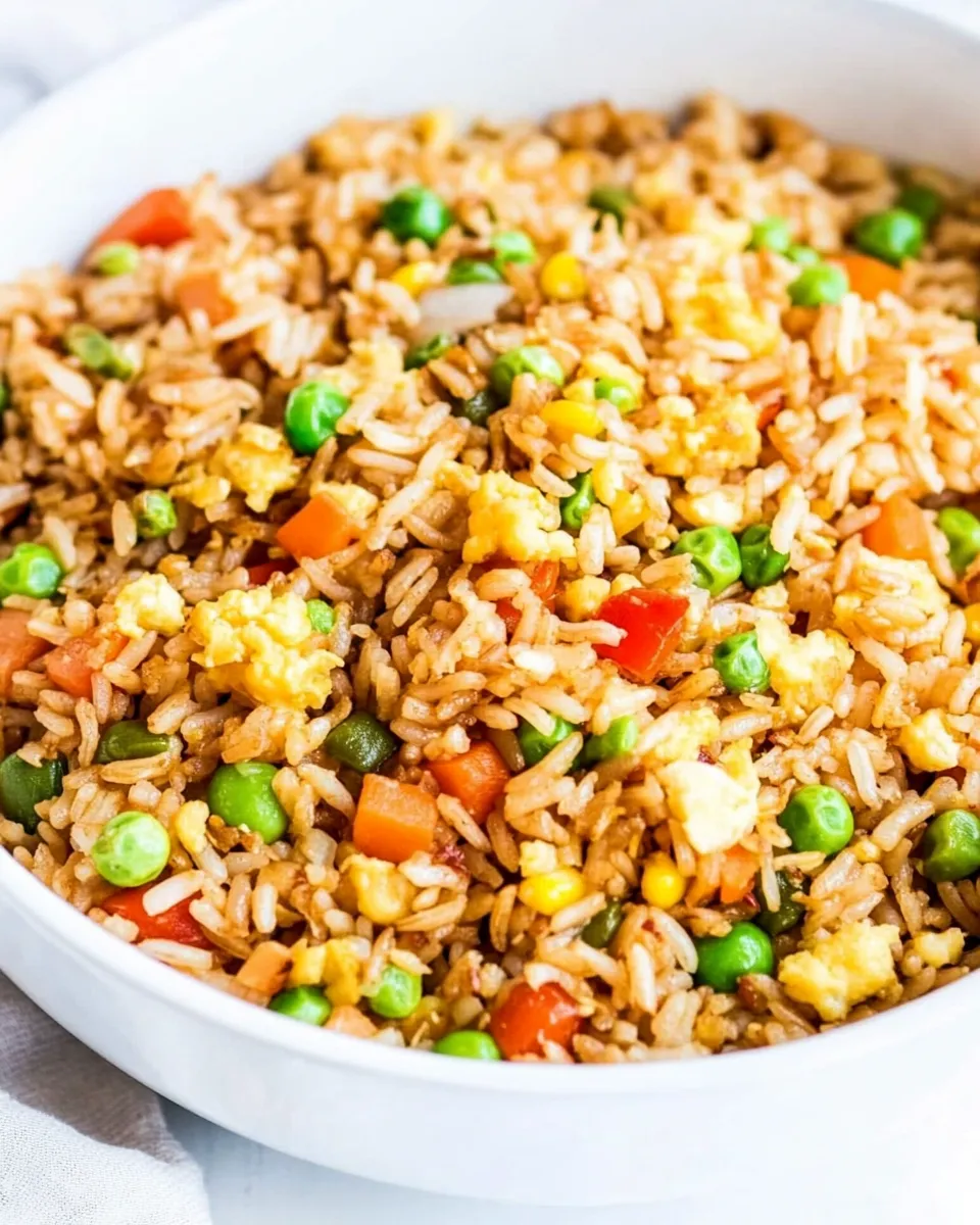 Delicious Easy Vegetable Fried Rice picture