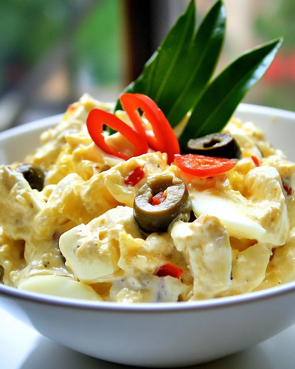 Easy Egg Salad with Olives Recipe picture