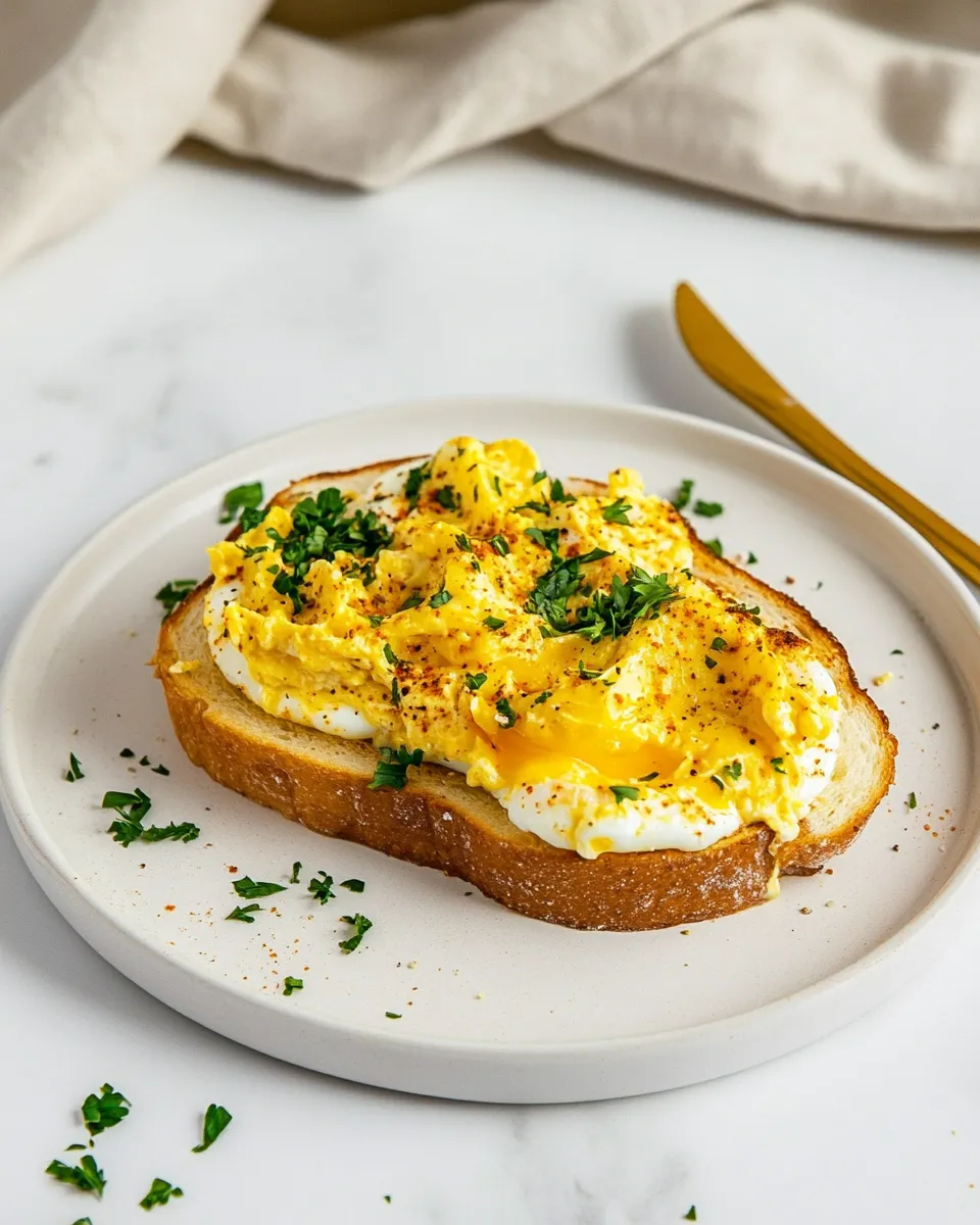 Homemade Egg Toast Recipe photo