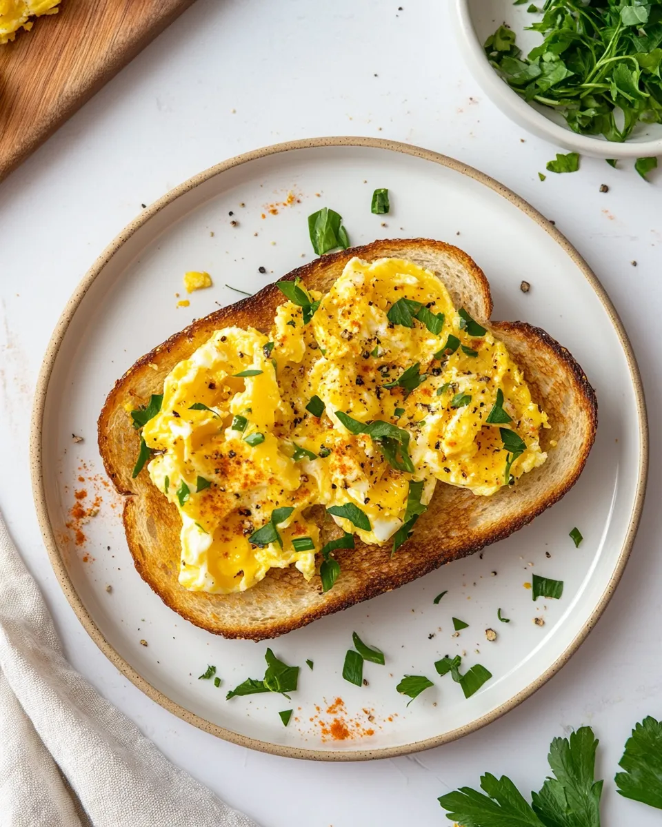 Classic Egg Toast Recipe image