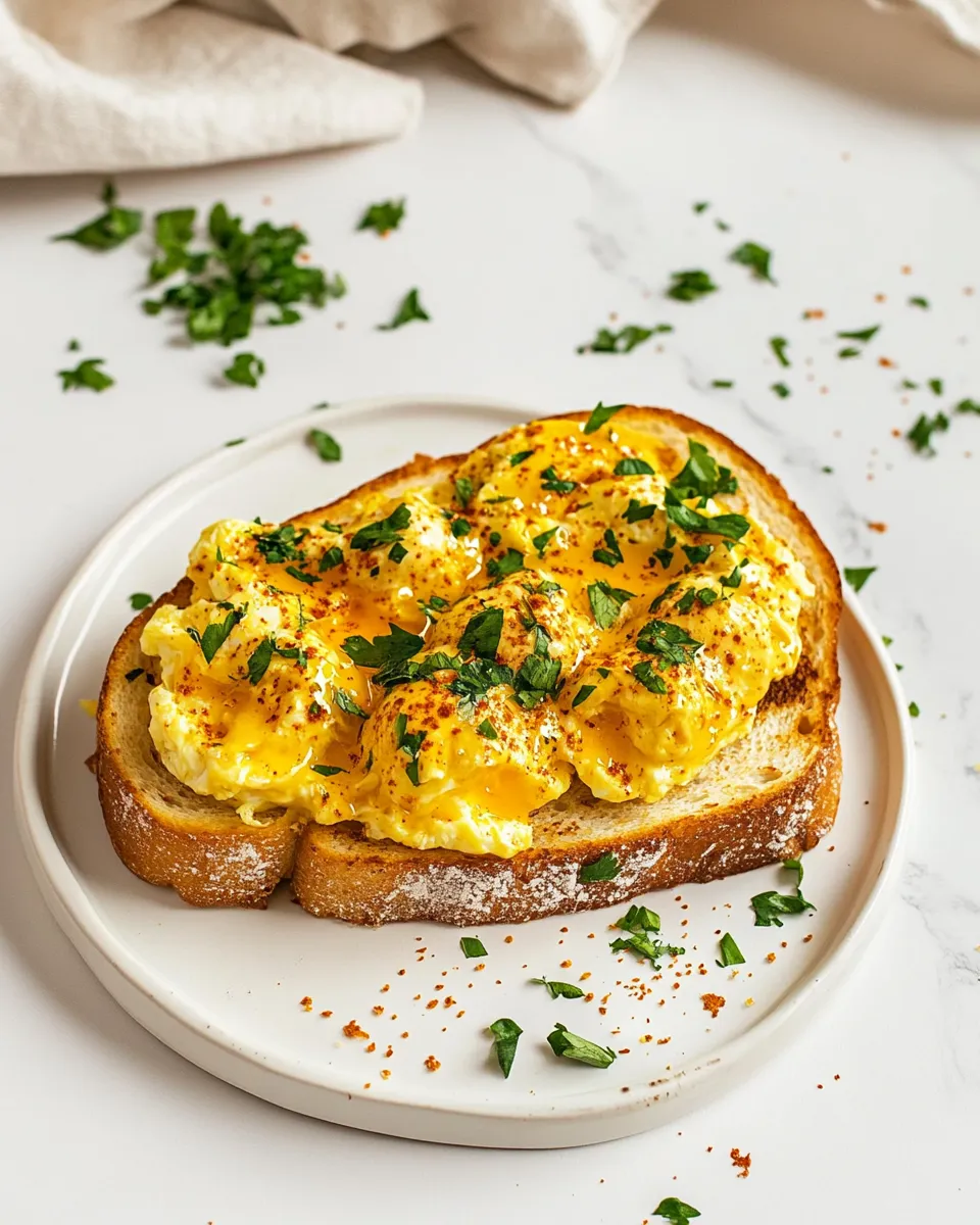 Easy Egg Toast Recipe picture