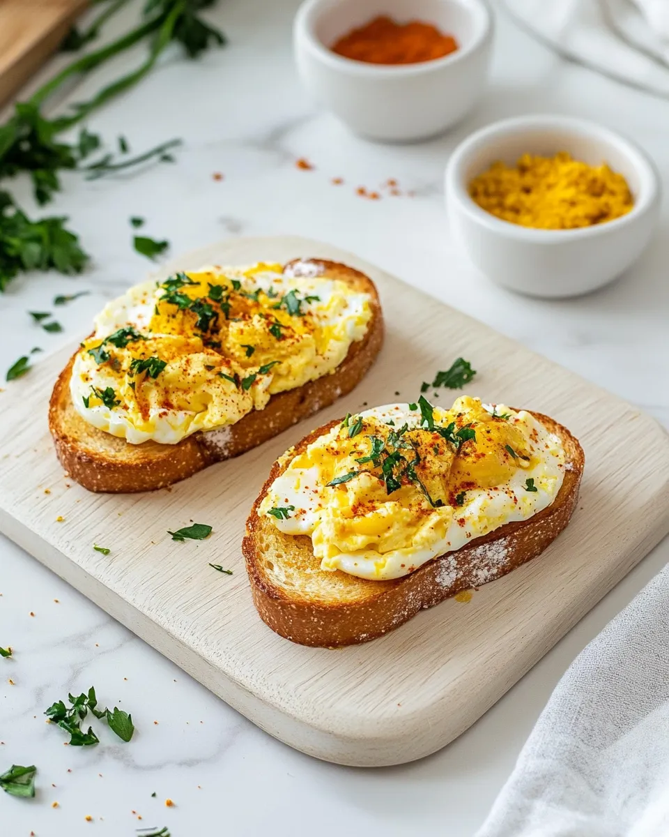 Delicious Egg Toast Recipe shot