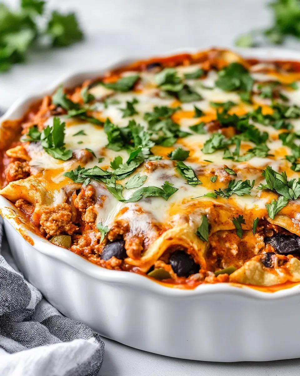 Delicious Enchilada Pie image