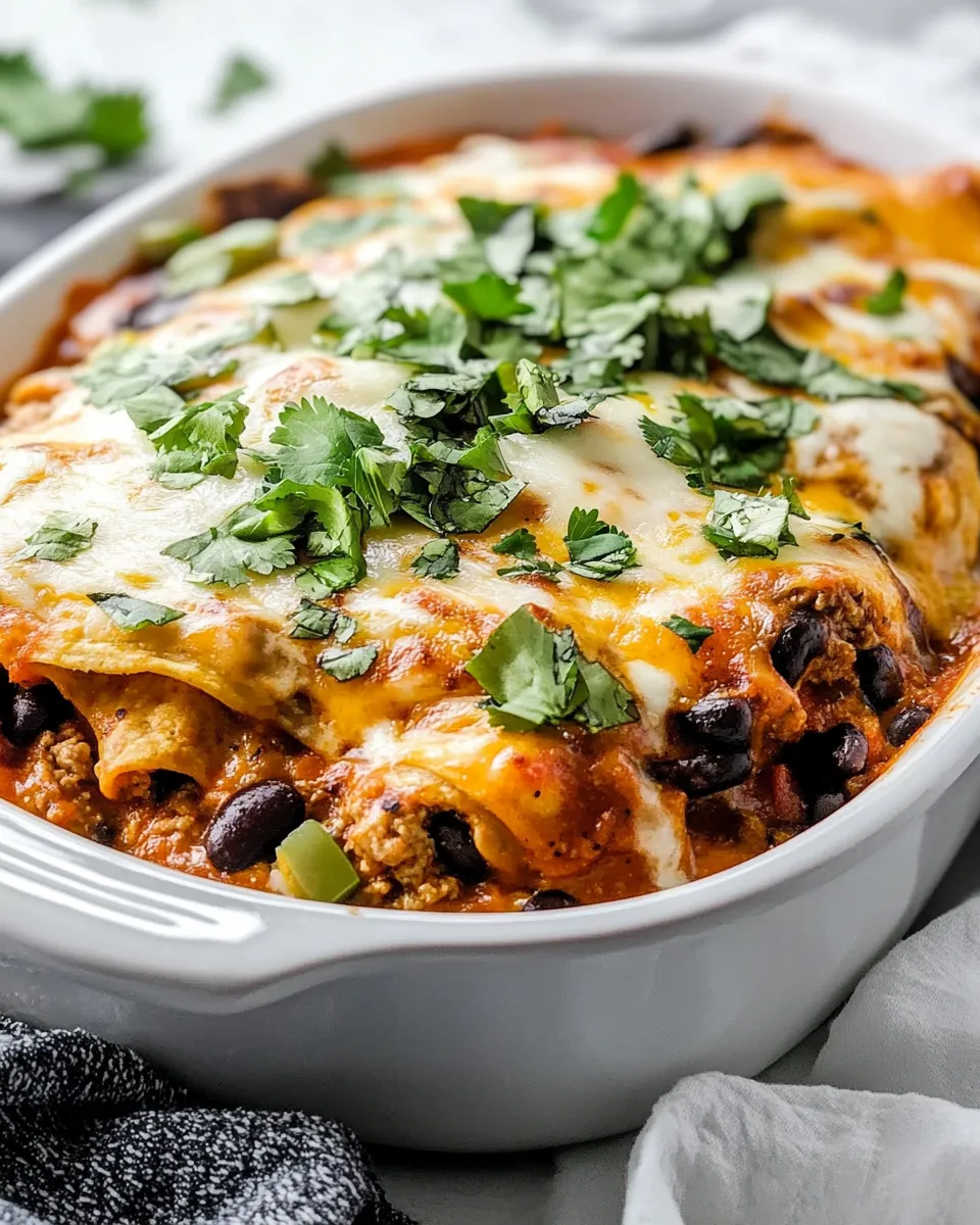 Classic Enchilada Pie recipe photo