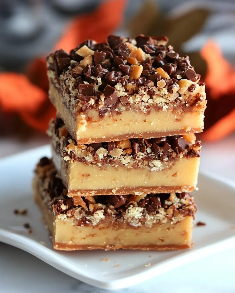 Easy English Toffee Bars picture