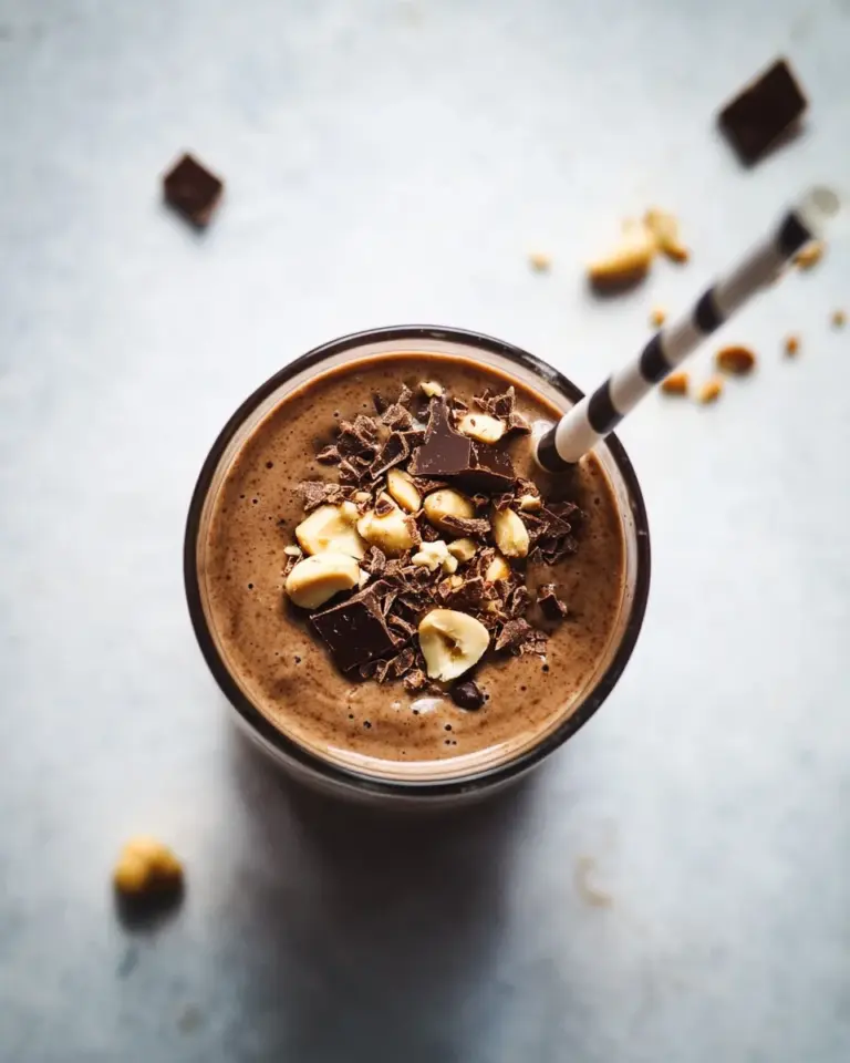 Delicious Espresso Chocolate Hazelnut Shake photo