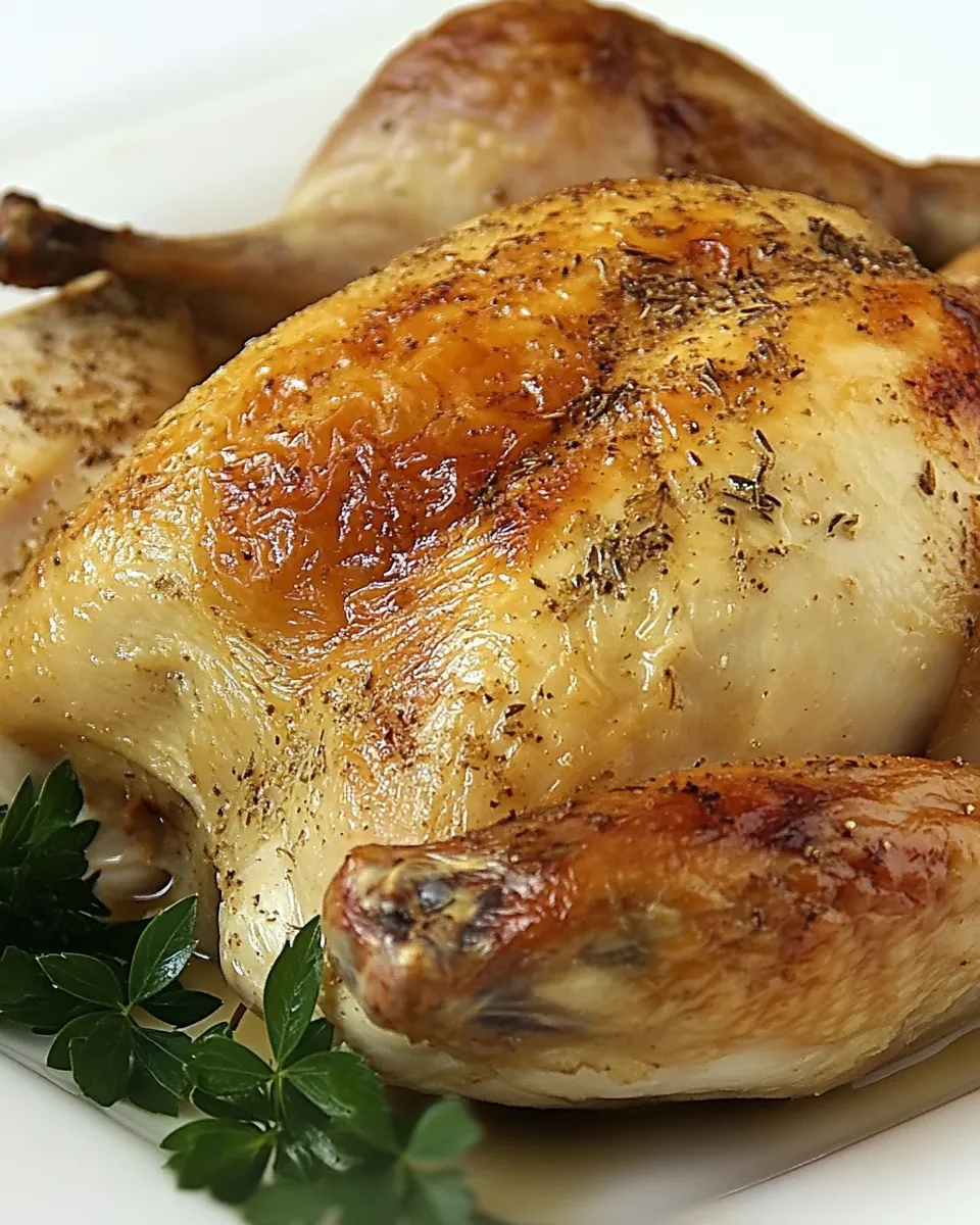 Delicious Everything Roasted Chicken shot