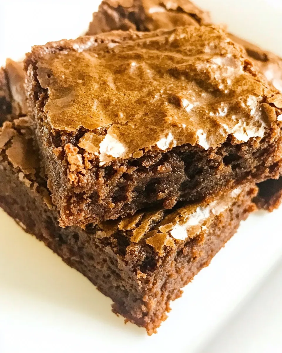 Easy Fat Witch Brownies image