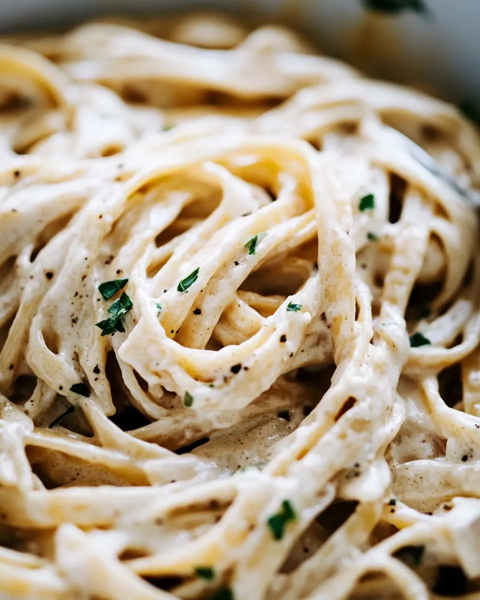 Classic Fettuccine Alfredo Recipe image