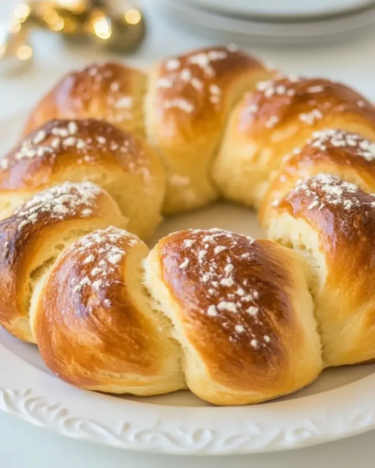 Homemade Finnish Pulla Bread photo