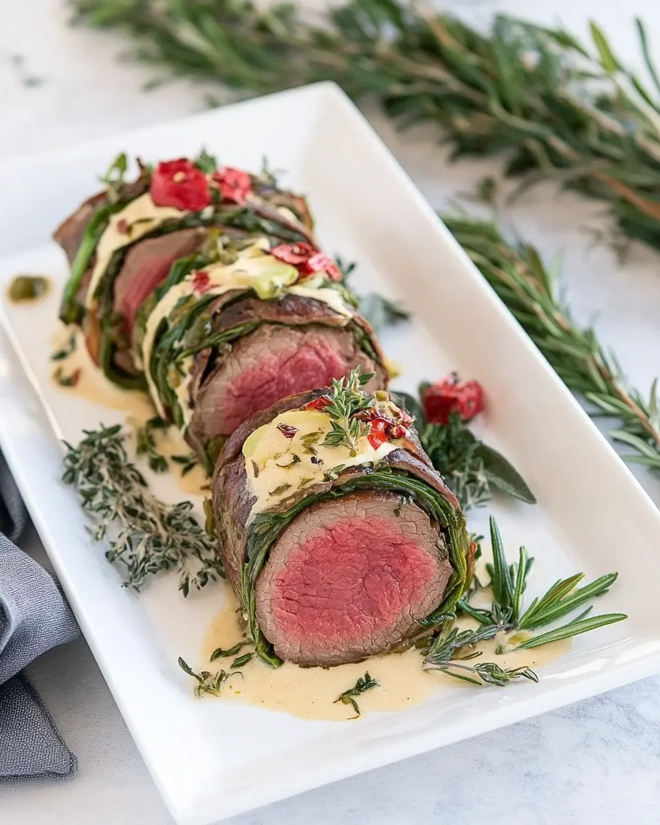 Classic Flank Steak Roulades dish photo