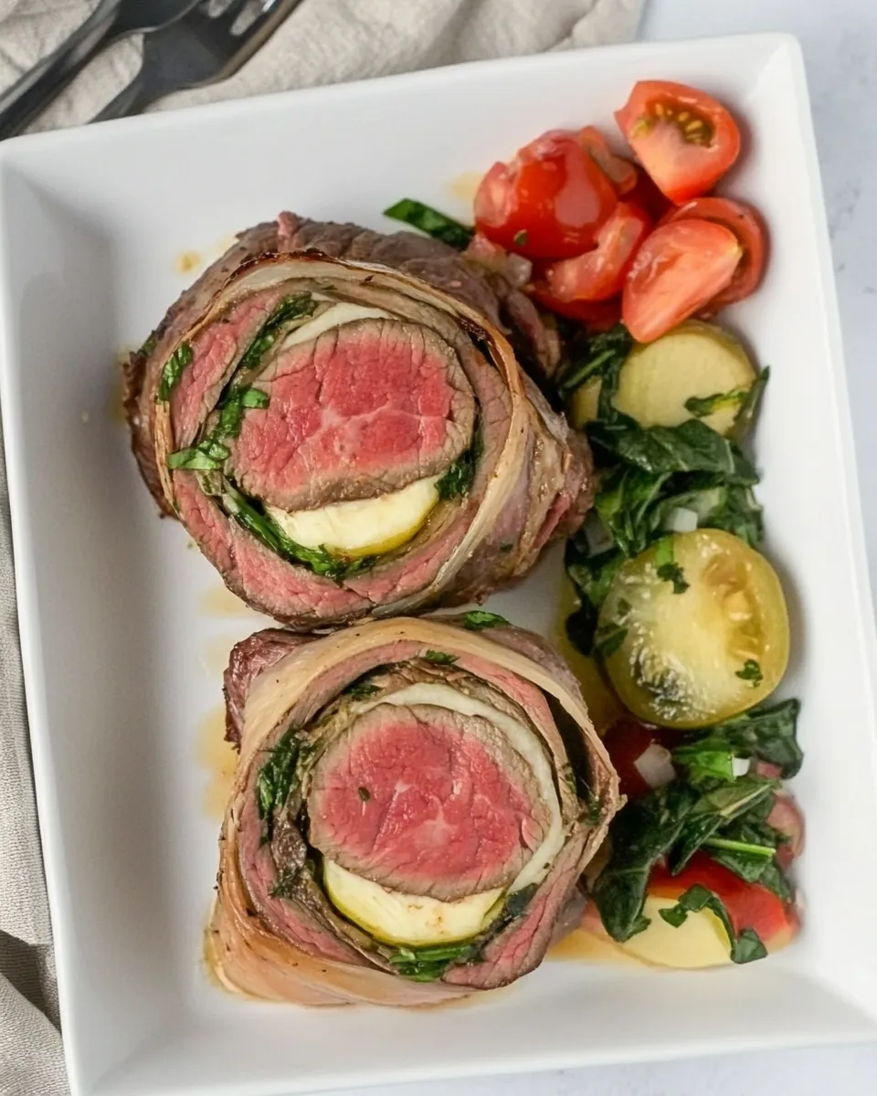 Easy Flank Steak Roulades shot
