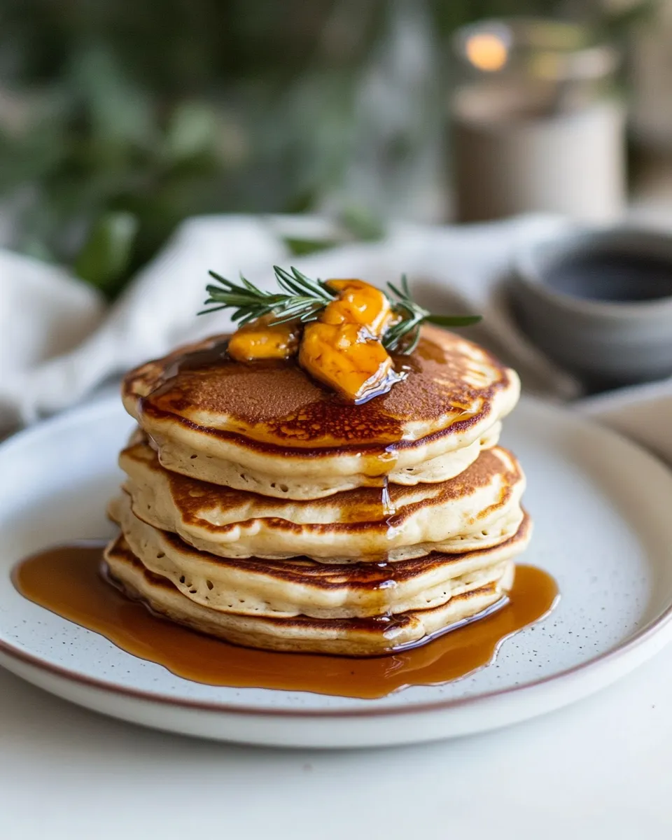 Homemade Fluffy Pancakes photo