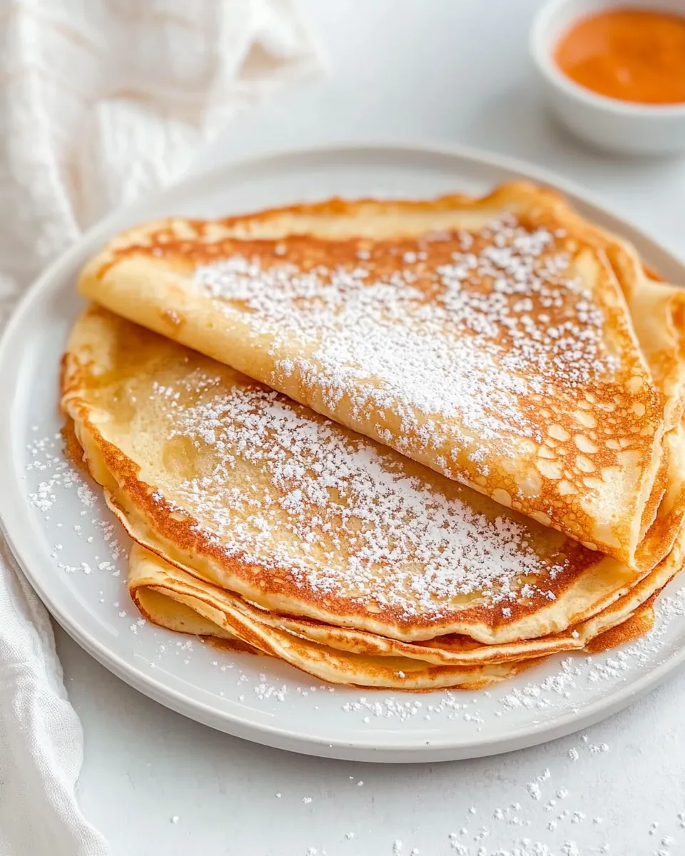 Homemade French Crpe Recipe photo