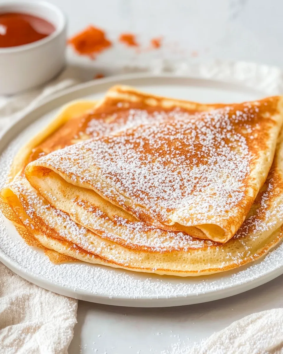 Classic French Crpe Recipe image