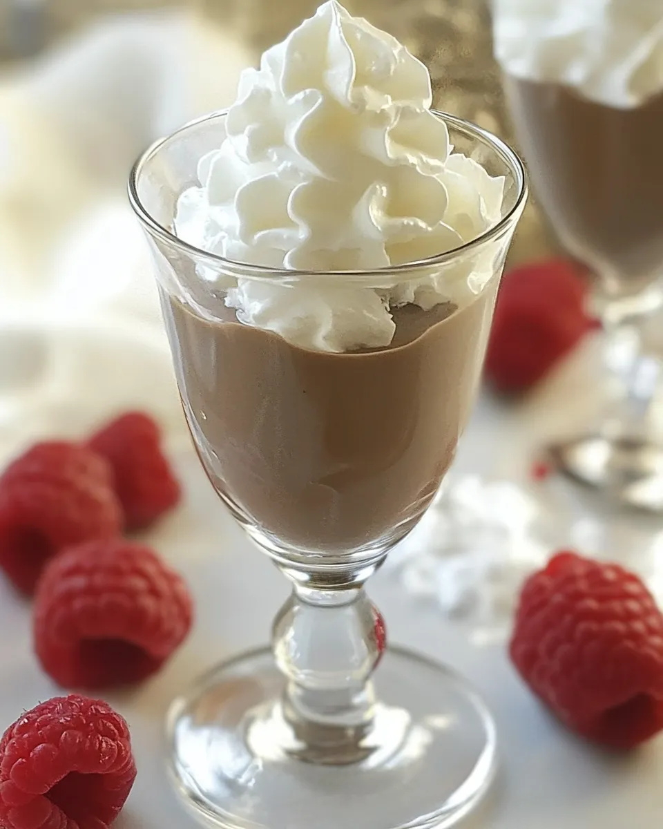 Homemade French Silk Shooters photo