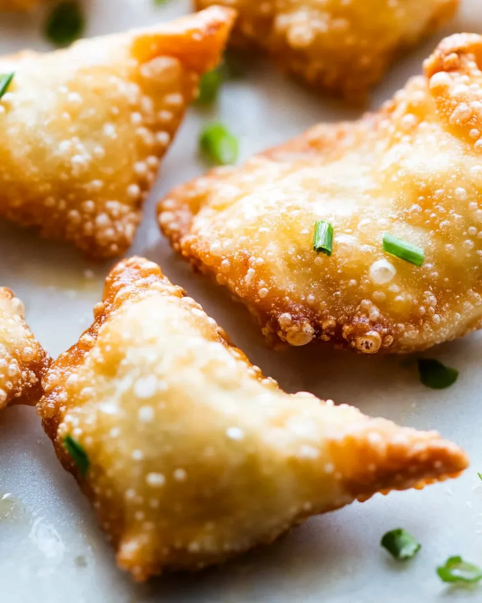 Easy Fried Shrimp Wontons recipe photo