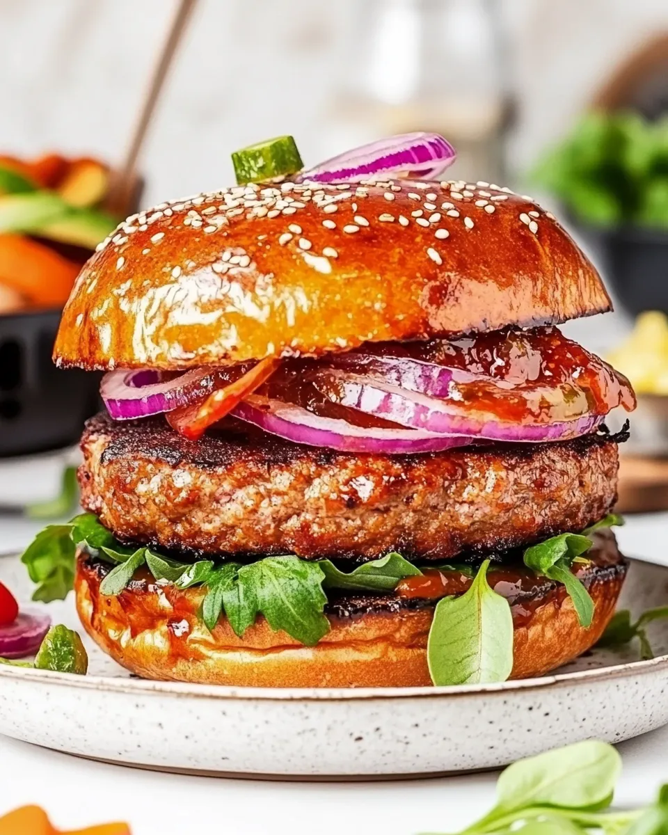 Delicious Frozen Burgers In The Air Fryer shot