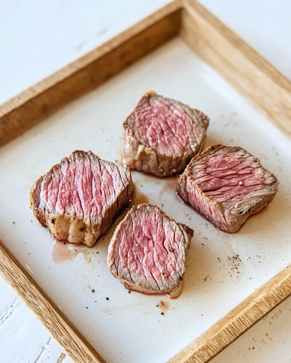Delicious Frozen Seared Steak photo