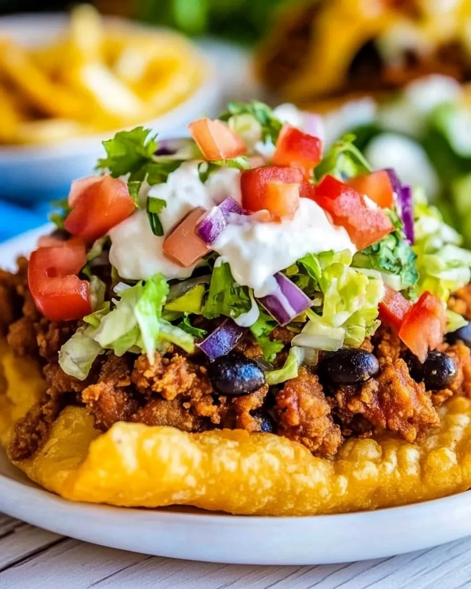 Easy Fry Bread Tacos picture