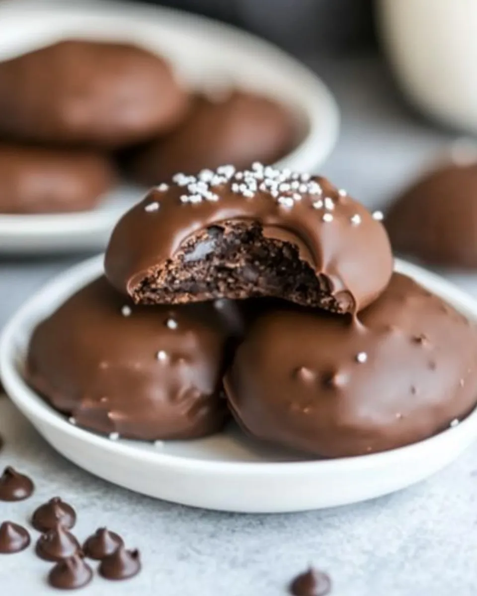 Homemade Fudge Cookies image