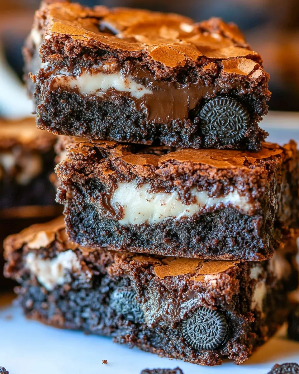 Quick Fudgy Oreo Brownies picture