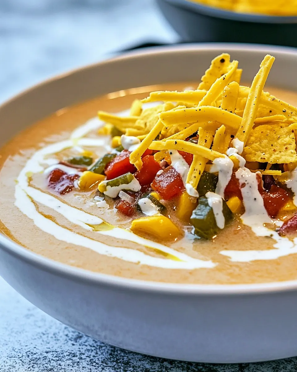 Best Full Moon Cafe Chicken Tortilla Soup shot