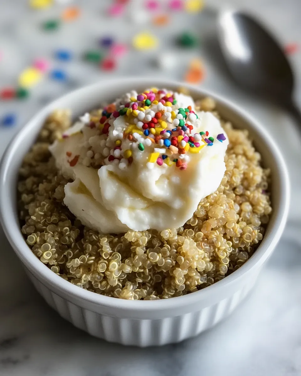 Classic Funfetti Breakfast Quinoa image