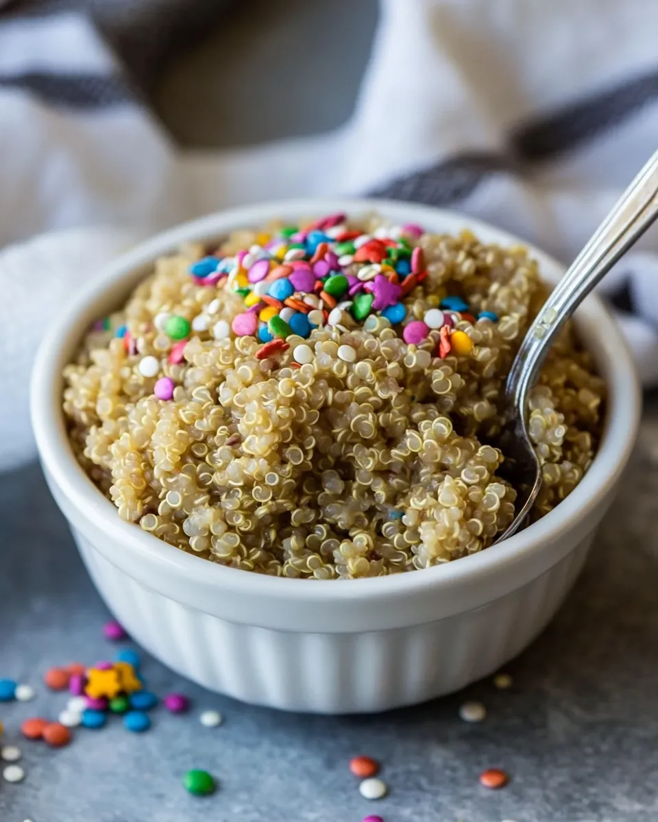 Easy Funfetti Breakfast Quinoa picture