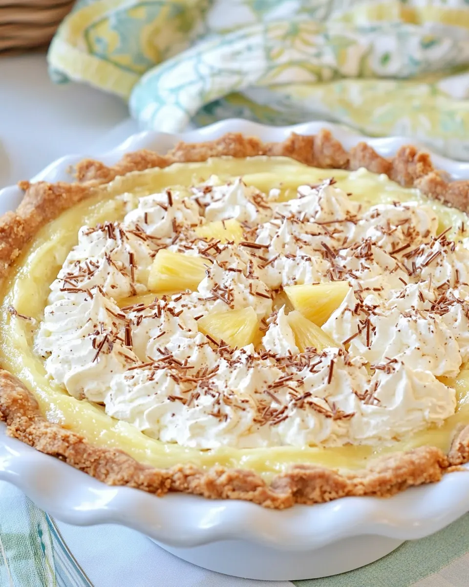 Classic Furrs Cafeteria Pineapple Millionaire Pie image