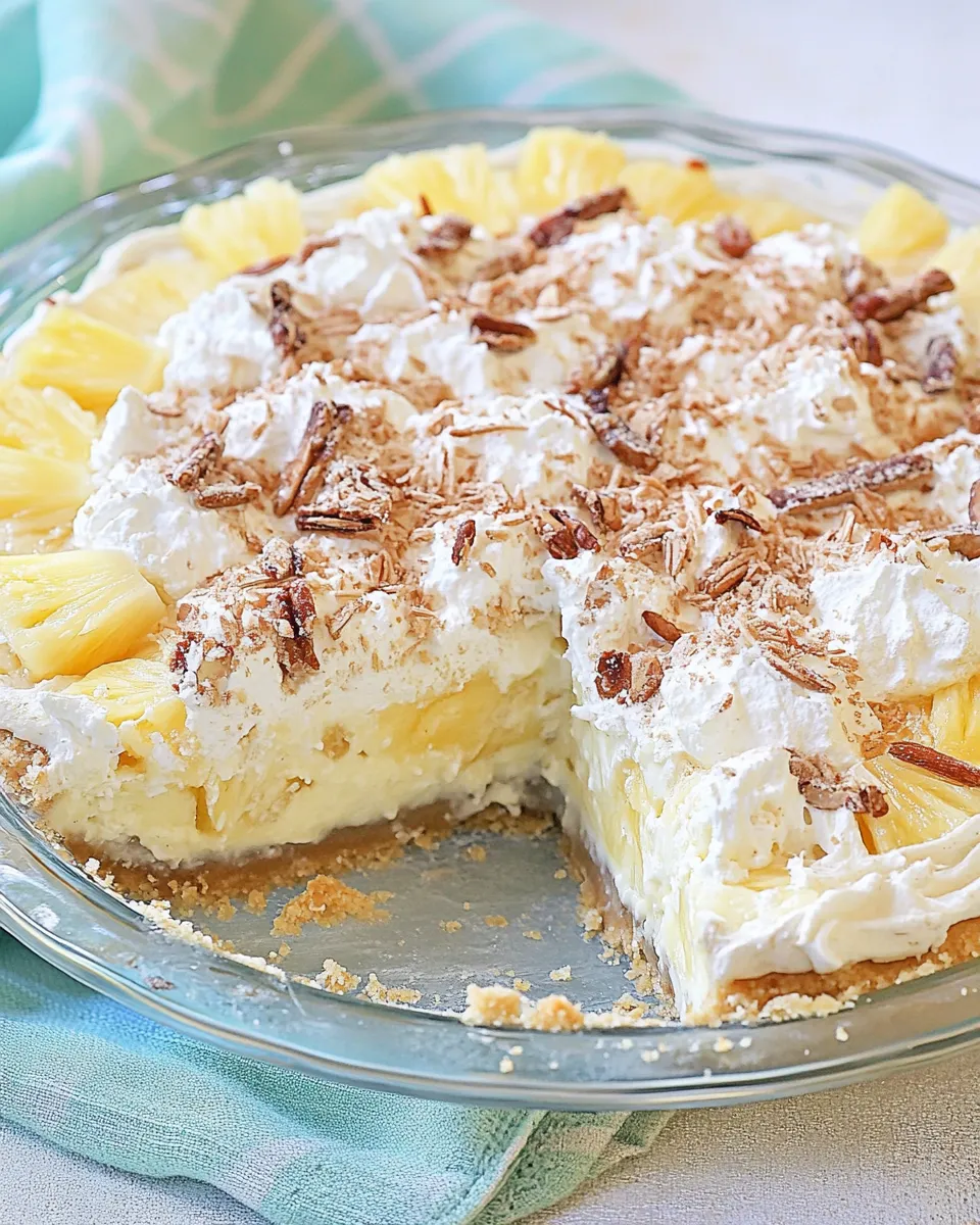 Easy Furrs Cafeteria Pineapple Millionaire Pie picture