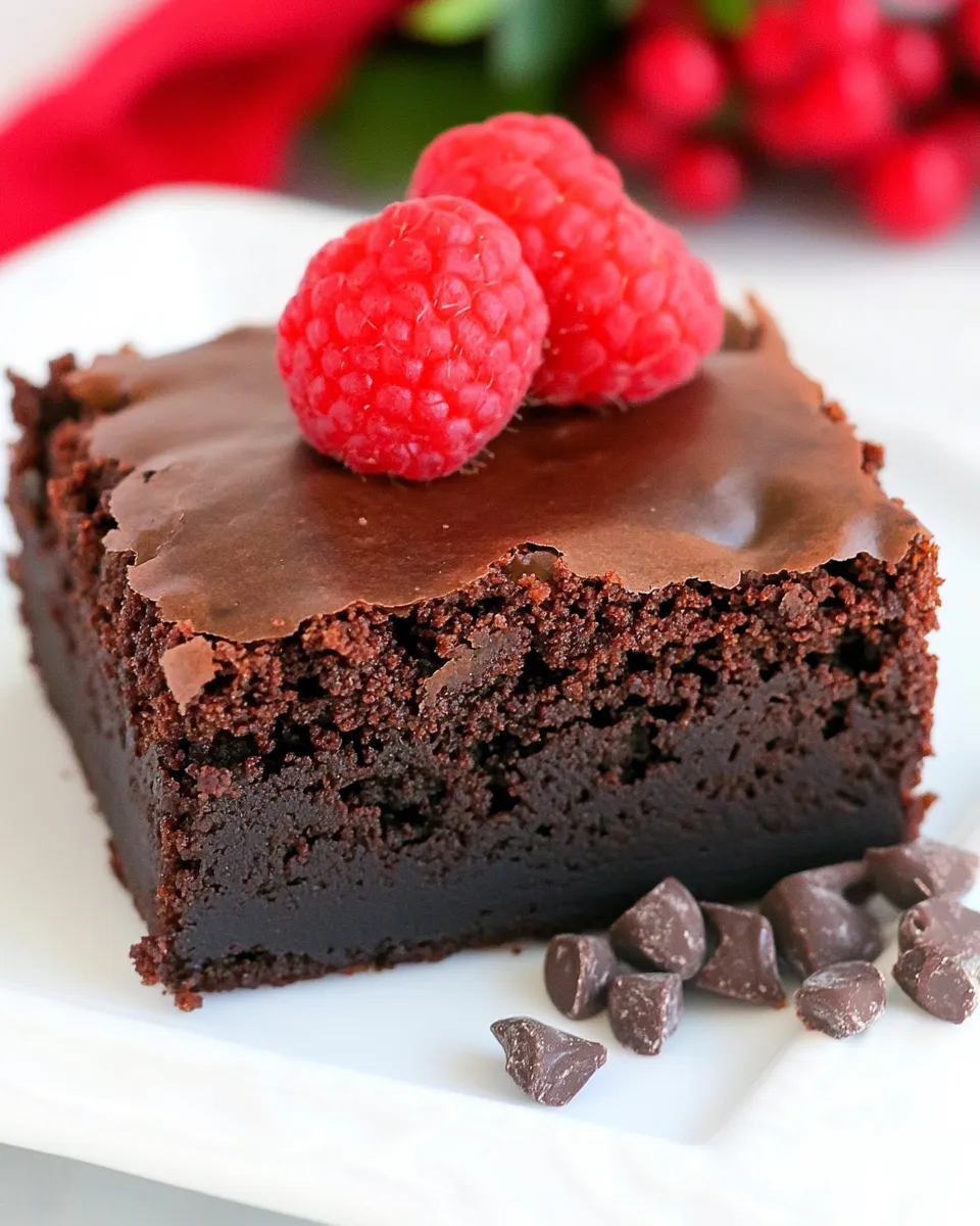 Classic Ganache Topped Truffle Brownies image