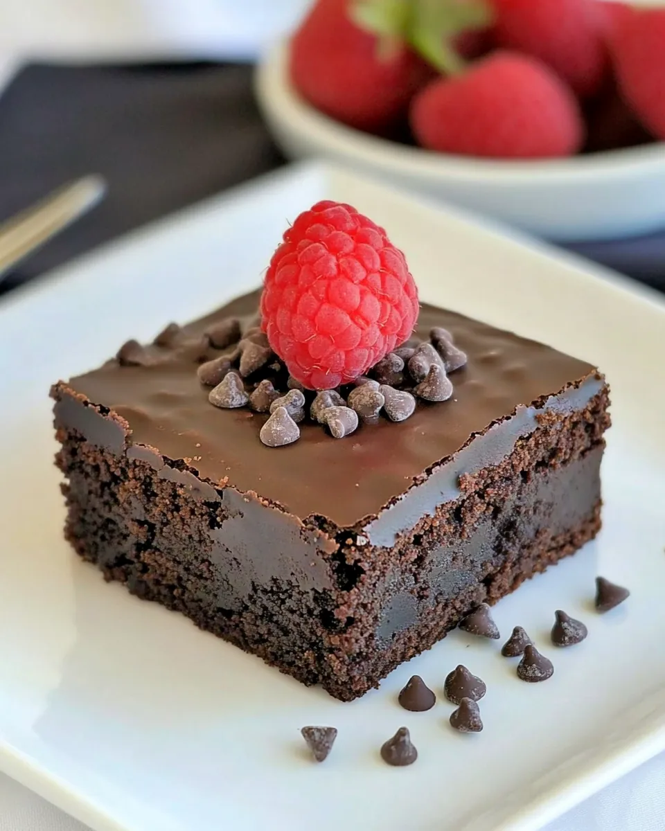 Easy Ganache Topped Truffle Brownies picture