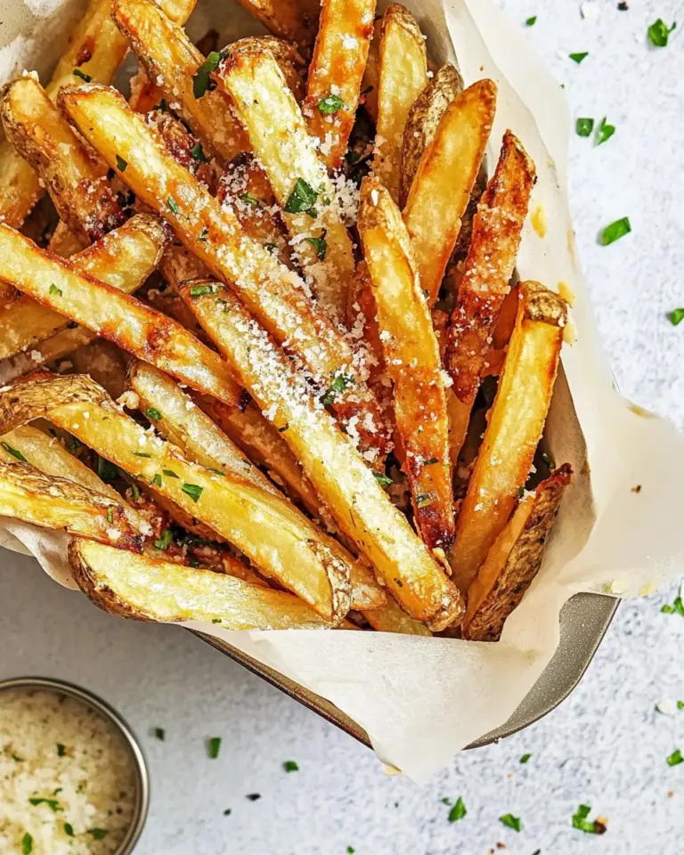 Homemade Garlic-Parmesan Fries photo