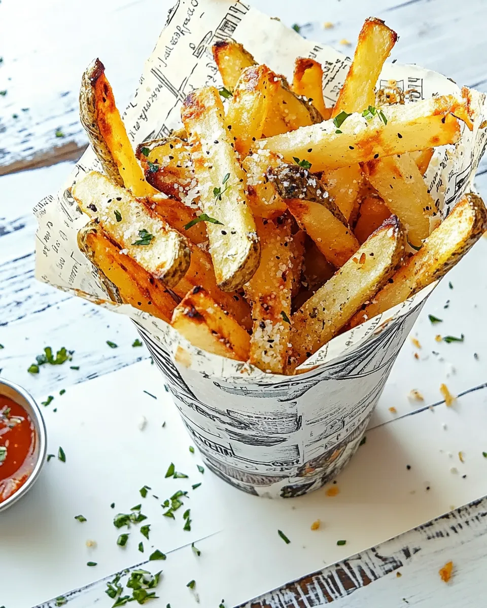 Easy Garlic-Parmesan Fries picture