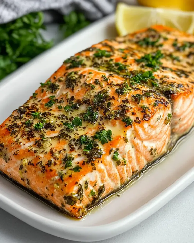 Easy Garlic Butter Roasted Salmon photo