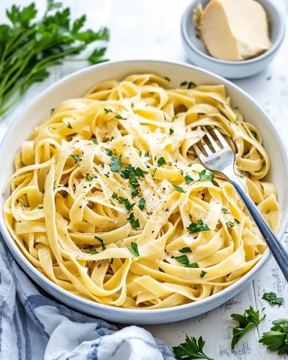 Classic Garlic Parsley Pasta photo